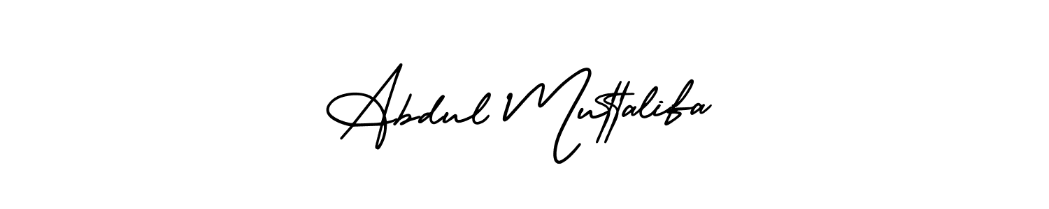 Abdul Muttalifa stylish signature style. Best Handwritten Sign (AmerikaSignatureDemo-Regular) for my name. Handwritten Signature Collection Ideas for my name Abdul Muttalifa. Abdul Muttalifa signature style 3 images and pictures png