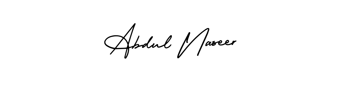 Make a beautiful signature design for name Abdul Naseer. With this signature (AmerikaSignatureDemo-Regular) style, you can create a handwritten signature for free. Abdul Naseer signature style 3 images and pictures png