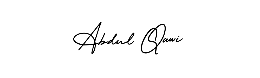 Make a beautiful signature design for name Abdul Qawi. Use this online signature maker to create a handwritten signature for free. Abdul Qawi signature style 3 images and pictures png