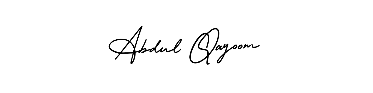 See photos of Abdul Qayoom official signature by Spectra . Check more albums & portfolios. Read reviews & check more about AmerikaSignatureDemo-Regular font. Abdul Qayoom signature style 3 images and pictures png