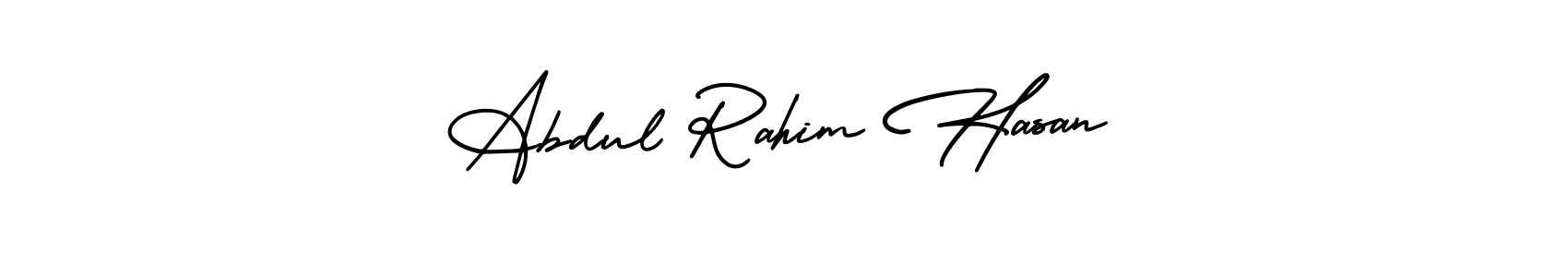 Abdul Rahim Hasan stylish signature style. Best Handwritten Sign (AmerikaSignatureDemo-Regular) for my name. Handwritten Signature Collection Ideas for my name Abdul Rahim Hasan. Abdul Rahim Hasan signature style 3 images and pictures png