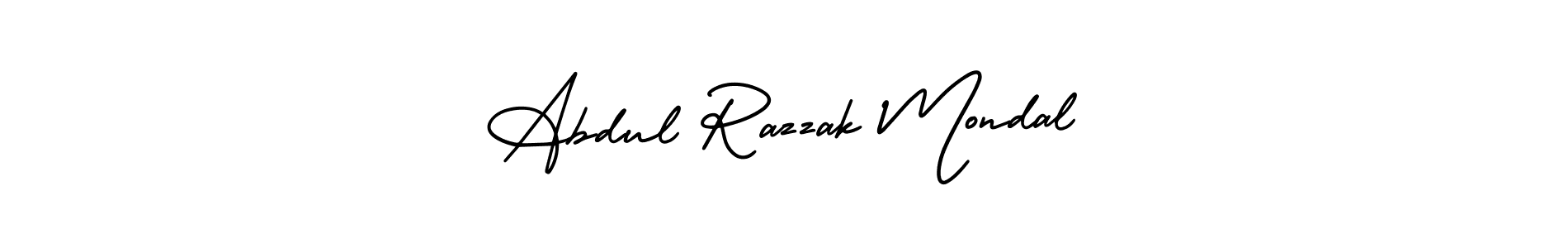 This is the best signature style for the Abdul Razzak Mondal name. Also you like these signature font (AmerikaSignatureDemo-Regular). Mix name signature. Abdul Razzak Mondal signature style 3 images and pictures png