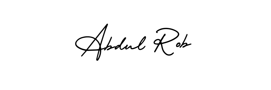 How to Draw Abdul Rob signature style? AmerikaSignatureDemo-Regular is a latest design signature styles for name Abdul Rob. Abdul Rob signature style 3 images and pictures png