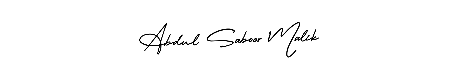 Make a short Abdul Saboor Malik signature style. Manage your documents anywhere anytime using AmerikaSignatureDemo-Regular. Create and add eSignatures, submit forms, share and send files easily. Abdul Saboor Malik signature style 3 images and pictures png