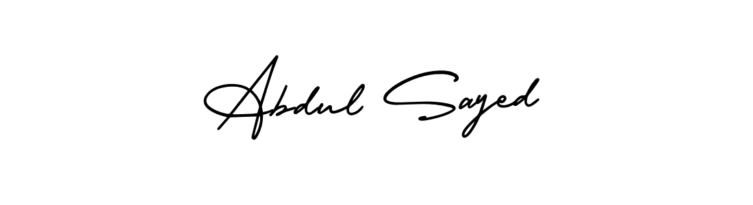 How to make Abdul Sayed signature? AmerikaSignatureDemo-Regular is a professional autograph style. Create handwritten signature for Abdul Sayed name. Abdul Sayed signature style 3 images and pictures png