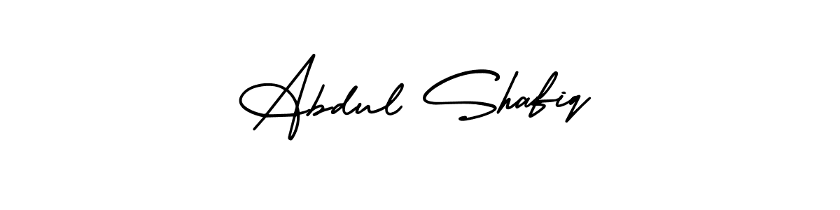 Also You can easily find your signature by using the search form. We will create Abdul Shafiq name handwritten signature images for you free of cost using AmerikaSignatureDemo-Regular sign style. Abdul Shafiq signature style 3 images and pictures png