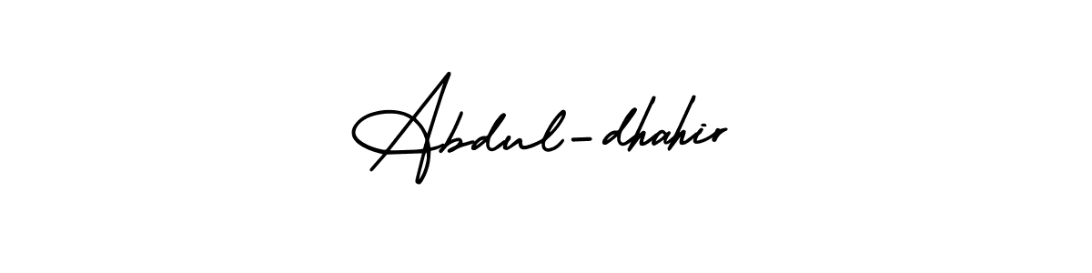 You can use this online signature creator to create a handwritten signature for the name Abdul-dhahir. This is the best online autograph maker. Abdul-dhahir signature style 3 images and pictures png