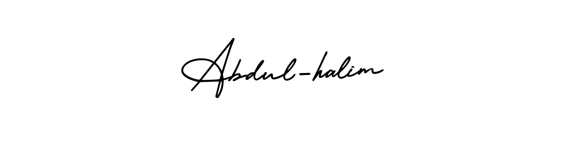 See photos of Abdul-halim  official signature by Spectra . Check more albums & portfolios. Read reviews & check more about AmerikaSignatureDemo-Regular font. Abdul-halim  signature style 3 images and pictures png