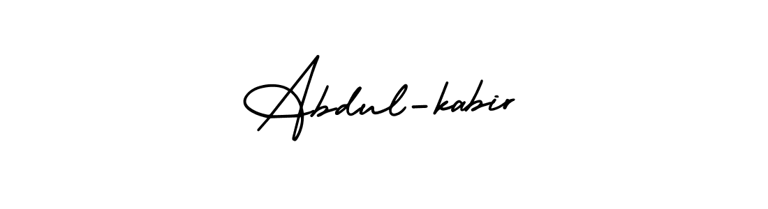 How to Draw Abdul-kabir signature style? AmerikaSignatureDemo-Regular is a latest design signature styles for name Abdul-kabir. Abdul-kabir signature style 3 images and pictures png