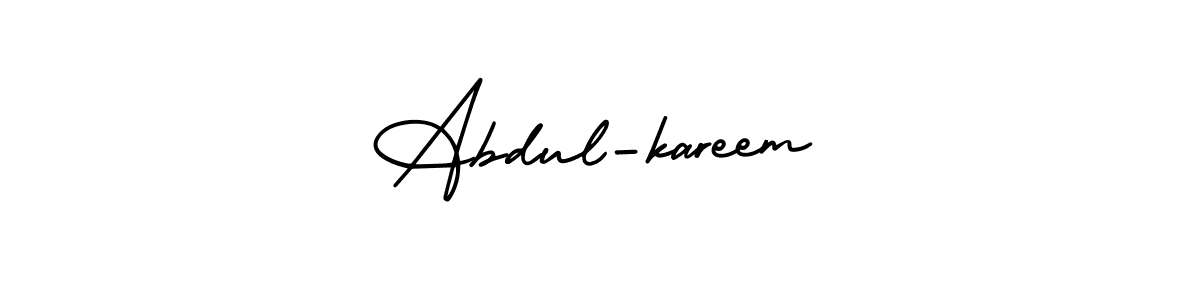 AmerikaSignatureDemo-Regular is a professional signature style that is perfect for those who want to add a touch of class to their signature. It is also a great choice for those who want to make their signature more unique. Get Abdul-kareem name to fancy signature for free. Abdul-kareem signature style 3 images and pictures png