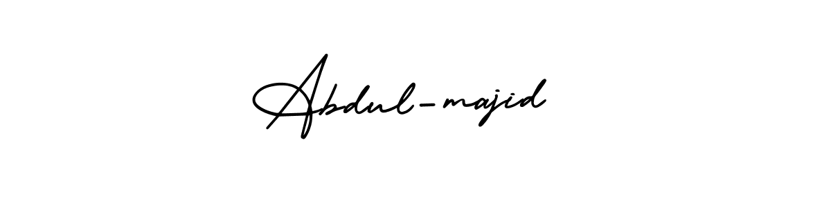 Design your own signature with our free online signature maker. With this signature software, you can create a handwritten (AmerikaSignatureDemo-Regular) signature for name Abdul-majid . Abdul-majid  signature style 3 images and pictures png