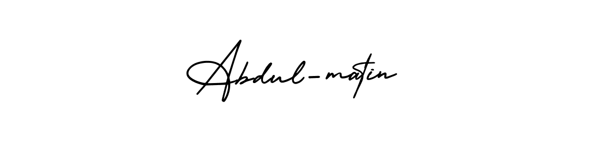 Make a beautiful signature design for name Abdul-matin . Use this online signature maker to create a handwritten signature for free. Abdul-matin  signature style 3 images and pictures png