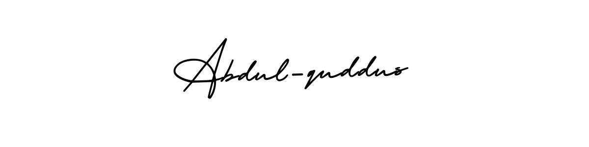 You should practise on your own different ways (AmerikaSignatureDemo-Regular) to write your name (Abdul-quddus) in signature. don't let someone else do it for you. Abdul-quddus signature style 3 images and pictures png