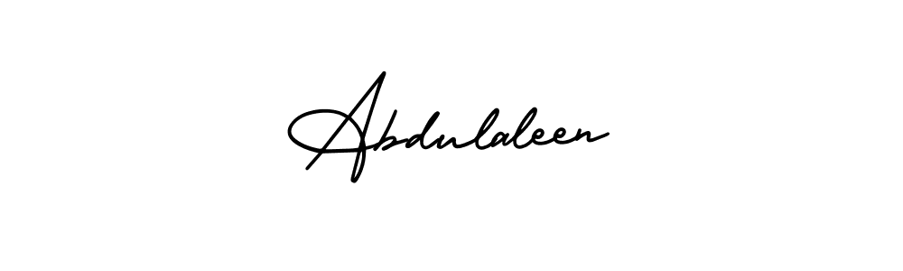 How to make Abdulaleen signature? AmerikaSignatureDemo-Regular is a professional autograph style. Create handwritten signature for Abdulaleen name. Abdulaleen signature style 3 images and pictures png