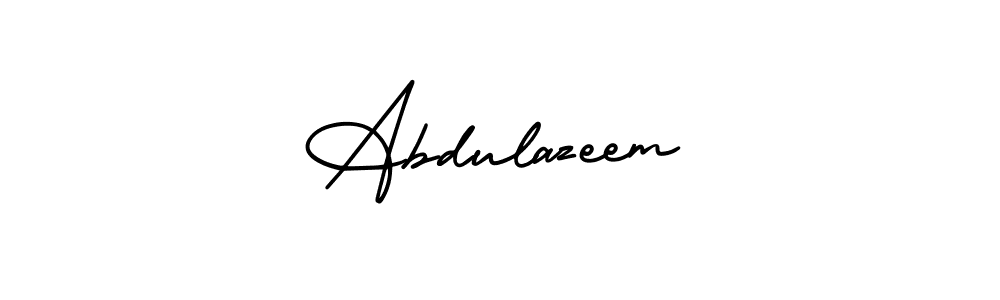 Similarly AmerikaSignatureDemo-Regular is the best handwritten signature design. Signature creator online .You can use it as an online autograph creator for name Abdulazeem. Abdulazeem signature style 3 images and pictures png