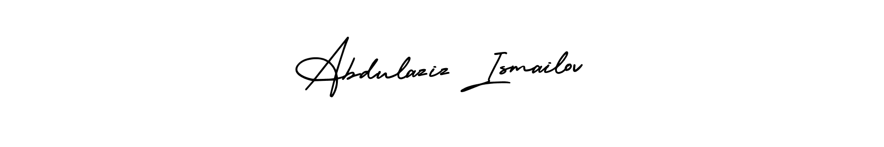Also we have Abdulaziz Ismailov name is the best signature style. Create professional handwritten signature collection using AmerikaSignatureDemo-Regular autograph style. Abdulaziz Ismailov signature style 3 images and pictures png