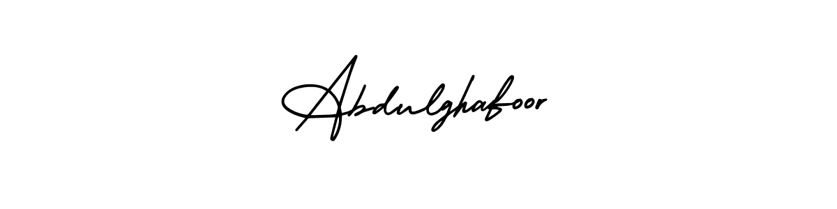 The best way (AmerikaSignatureDemo-Regular) to make a short signature is to pick only two or three words in your name. The name Abdulghafoor include a total of six letters. For converting this name. Abdulghafoor signature style 3 images and pictures png