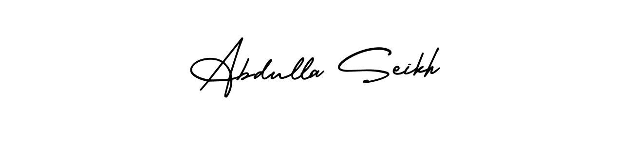 Make a beautiful signature design for name Abdulla Seikh. Use this online signature maker to create a handwritten signature for free. Abdulla Seikh signature style 3 images and pictures png