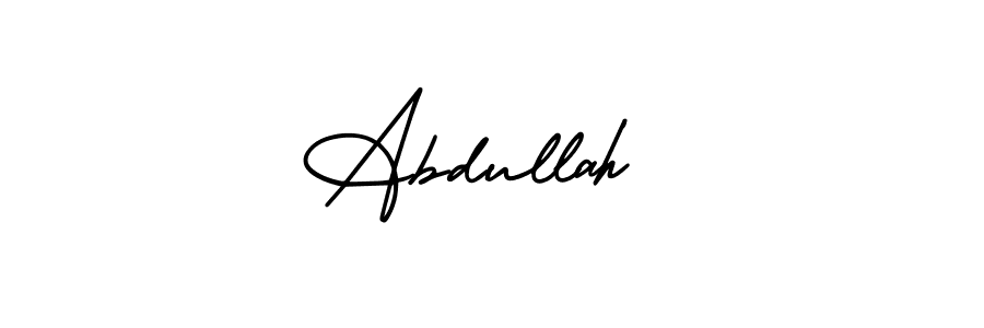 Create a beautiful signature design for name Abdullah . With this signature (AmerikaSignatureDemo-Regular) fonts, you can make a handwritten signature for free. Abdullah  signature style 3 images and pictures png