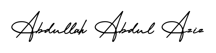 Style your name Abdullah Abdul Aziz with confidence using AmerikaSignatureDemo-Regular signature design. Simple, elegant, and ready for immediate document use. Abdullah Abdul Aziz signature style 3 images and pictures png