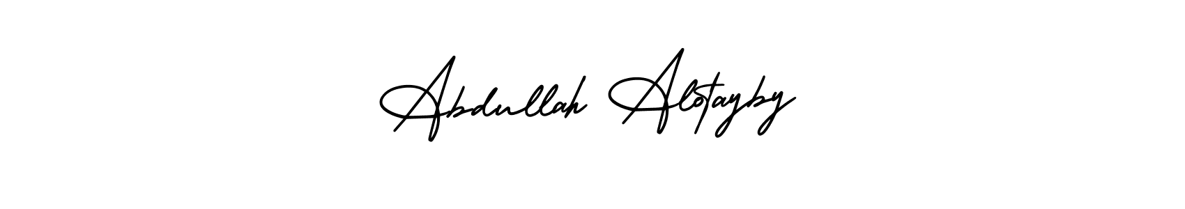 Create a beautiful signature design for name Abdullah Alotayby. With this signature (AmerikaSignatureDemo-Regular) fonts, you can make a handwritten signature for free. Abdullah Alotayby signature style 3 images and pictures png