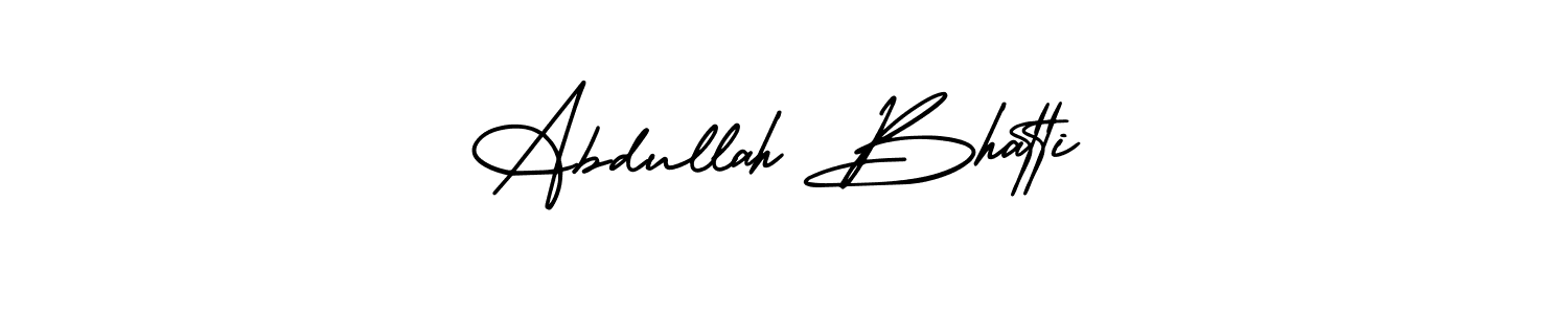 Best and Professional Signature Style for Abdullah Bhatti. AmerikaSignatureDemo-Regular Best Signature Style Collection. Abdullah Bhatti signature style 3 images and pictures png