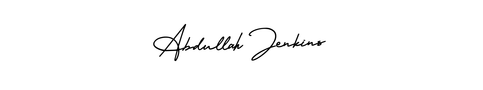 It looks lik you need a new signature style for name Abdullah Jenkins. Design unique handwritten (AmerikaSignatureDemo-Regular) signature with our free signature maker in just a few clicks. Abdullah Jenkins signature style 3 images and pictures png