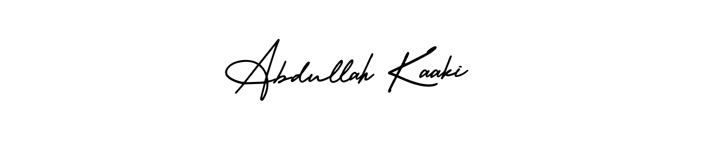 if you are searching for the best signature style for your name Abdullah Kaaki. so please give up your signature search. here we have designed multiple signature styles  using AmerikaSignatureDemo-Regular. Abdullah Kaaki signature style 3 images and pictures png