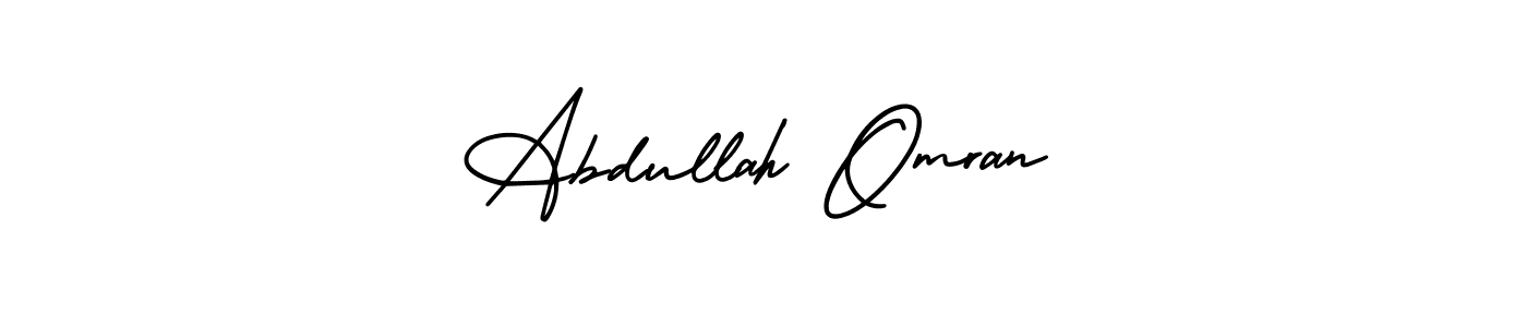 Also we have Abdullah Omran name is the best signature style. Create professional handwritten signature collection using AmerikaSignatureDemo-Regular autograph style. Abdullah Omran signature style 3 images and pictures png