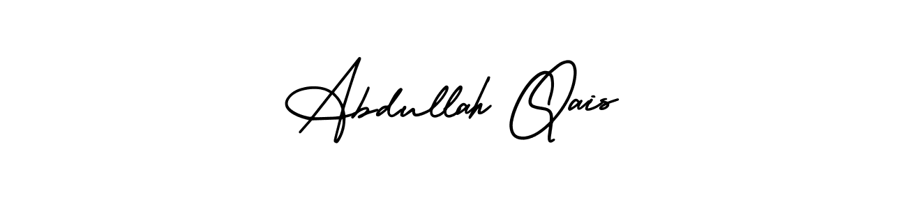 The best way (AmerikaSignatureDemo-Regular) to make a short signature is to pick only two or three words in your name. The name Abdullah Qais include a total of six letters. For converting this name. Abdullah Qais signature style 3 images and pictures png