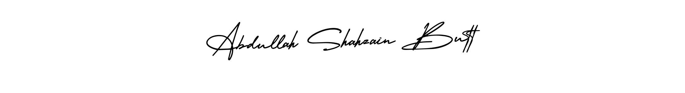Make a beautiful signature design for name Abdullah Shahzain Butt. With this signature (AmerikaSignatureDemo-Regular) style, you can create a handwritten signature for free. Abdullah Shahzain Butt signature style 3 images and pictures png