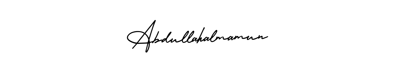 if you are searching for the best signature style for your name Abdullahalmamun. so please give up your signature search. here we have designed multiple signature styles  using AmerikaSignatureDemo-Regular. Abdullahalmamun signature style 3 images and pictures png