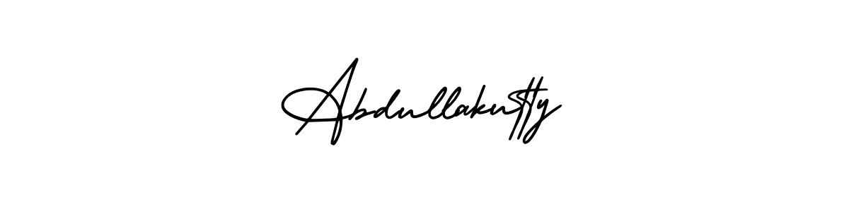 Create a beautiful signature design for name Abdullakutty. With this signature (AmerikaSignatureDemo-Regular) fonts, you can make a handwritten signature for free. Abdullakutty signature style 3 images and pictures png