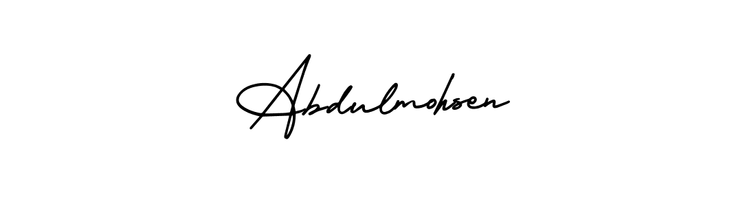 AmerikaSignatureDemo-Regular is a professional signature style that is perfect for those who want to add a touch of class to their signature. It is also a great choice for those who want to make their signature more unique. Get Abdulmohsen name to fancy signature for free. Abdulmohsen signature style 3 images and pictures png