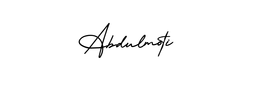 The best way (AmerikaSignatureDemo-Regular) to make a short signature is to pick only two or three words in your name. The name Abdulmoti include a total of six letters. For converting this name. Abdulmoti signature style 3 images and pictures png