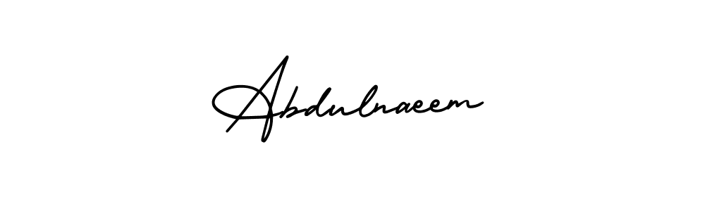 It looks lik you need a new signature style for name Abdulnaeem. Design unique handwritten (AmerikaSignatureDemo-Regular) signature with our free signature maker in just a few clicks. Abdulnaeem signature style 3 images and pictures png