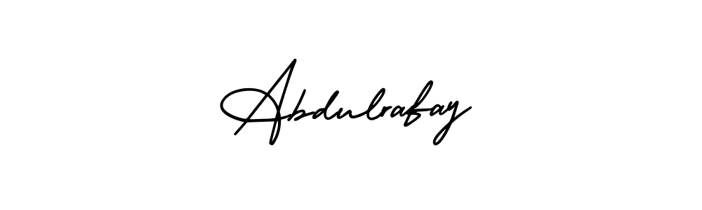 How to Draw Abdulrafay signature style? AmerikaSignatureDemo-Regular is a latest design signature styles for name Abdulrafay. Abdulrafay signature style 3 images and pictures png