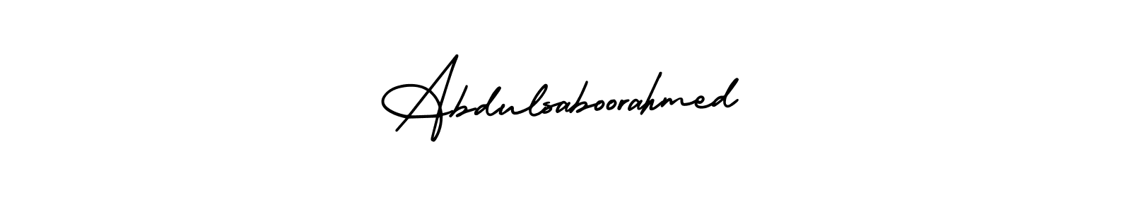 Abdulsaboorahmed stylish signature style. Best Handwritten Sign (AmerikaSignatureDemo-Regular) for my name. Handwritten Signature Collection Ideas for my name Abdulsaboorahmed. Abdulsaboorahmed signature style 3 images and pictures png