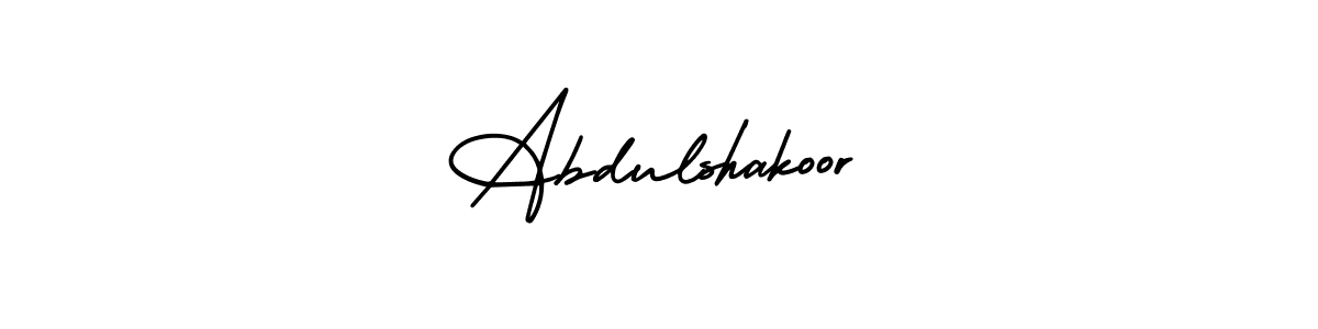 The best way (AmerikaSignatureDemo-Regular) to make a short signature is to pick only two or three words in your name. The name Abdulshakoor include a total of six letters. For converting this name. Abdulshakoor signature style 3 images and pictures png