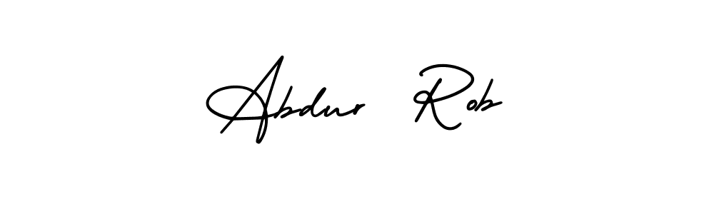 Create a beautiful signature design for name Abdur  Rob. With this signature (AmerikaSignatureDemo-Regular) fonts, you can make a handwritten signature for free. Abdur  Rob signature style 3 images and pictures png