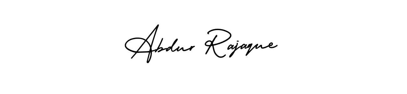 Make a beautiful signature design for name Abdur Rajaque. With this signature (AmerikaSignatureDemo-Regular) style, you can create a handwritten signature for free. Abdur Rajaque signature style 3 images and pictures png