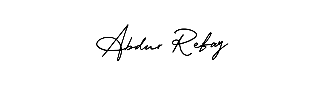 Also we have Abdur Refay name is the best signature style. Create professional handwritten signature collection using AmerikaSignatureDemo-Regular autograph style. Abdur Refay signature style 3 images and pictures png