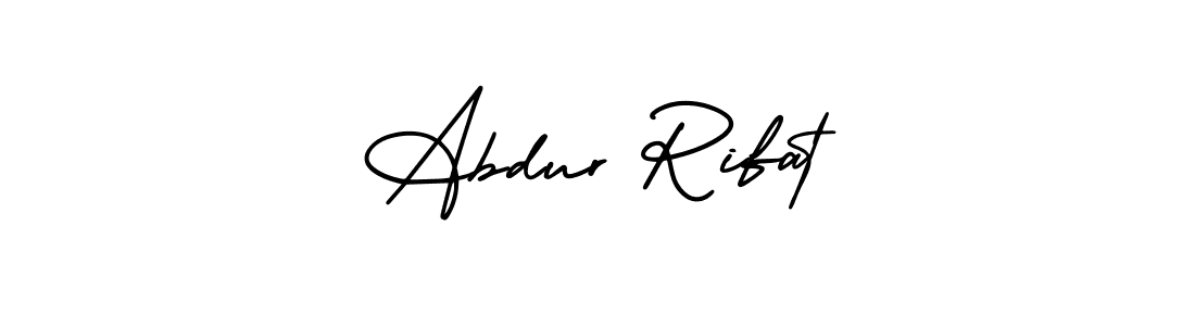 if you are searching for the best signature style for your name Abdur Rifat. so please give up your signature search. here we have designed multiple signature styles  using AmerikaSignatureDemo-Regular. Abdur Rifat signature style 3 images and pictures png