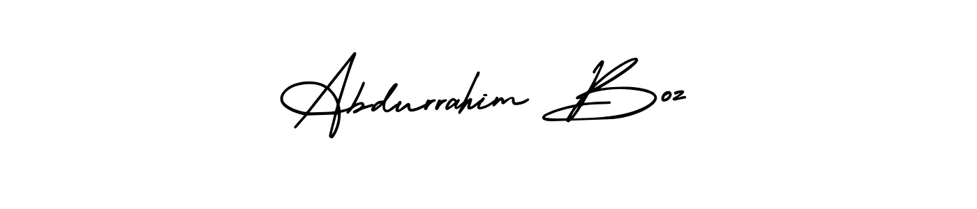 This is the best signature style for the Abdurrahim Boz name. Also you like these signature font (AmerikaSignatureDemo-Regular). Mix name signature. Abdurrahim Boz signature style 3 images and pictures png