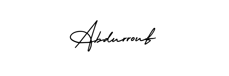 Design your own signature with our free online signature maker. With this signature software, you can create a handwritten (AmerikaSignatureDemo-Regular) signature for name Abdurrouf. Abdurrouf signature style 3 images and pictures png