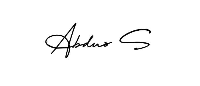 Best and Professional Signature Style for Abdus S. AmerikaSignatureDemo-Regular Best Signature Style Collection. Abdus S signature style 3 images and pictures png
