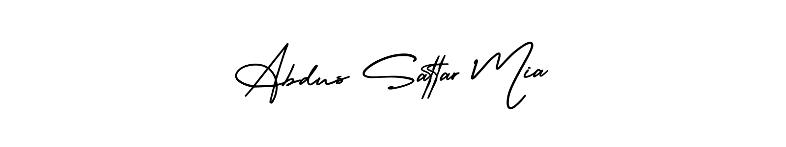 You can use this online signature creator to create a handwritten signature for the name Abdus Sattar Mia. This is the best online autograph maker. Abdus Sattar Mia signature style 3 images and pictures png