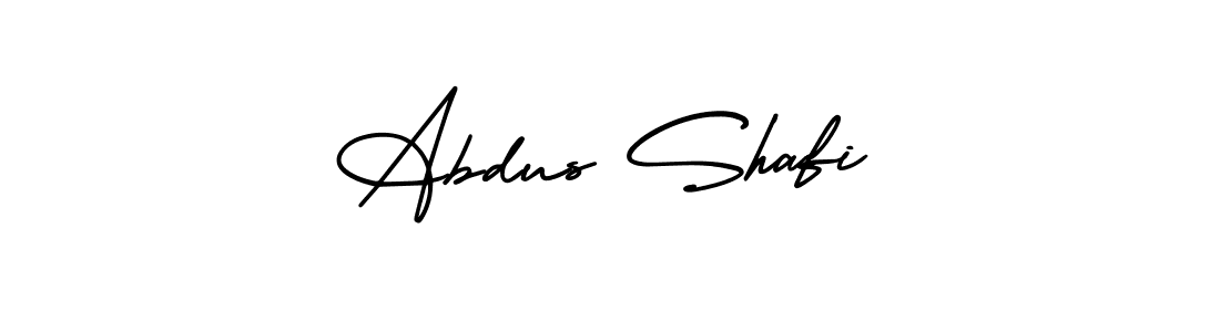 You should practise on your own different ways (AmerikaSignatureDemo-Regular) to write your name (Abdus Shafi) in signature. don't let someone else do it for you. Abdus Shafi signature style 3 images and pictures png