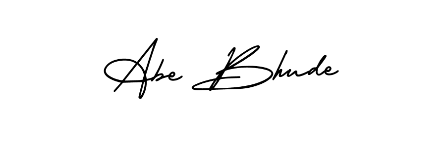 Here are the top 10 professional signature styles for the name Abe Bhude. These are the best autograph styles you can use for your name. Abe Bhude signature style 3 images and pictures png
