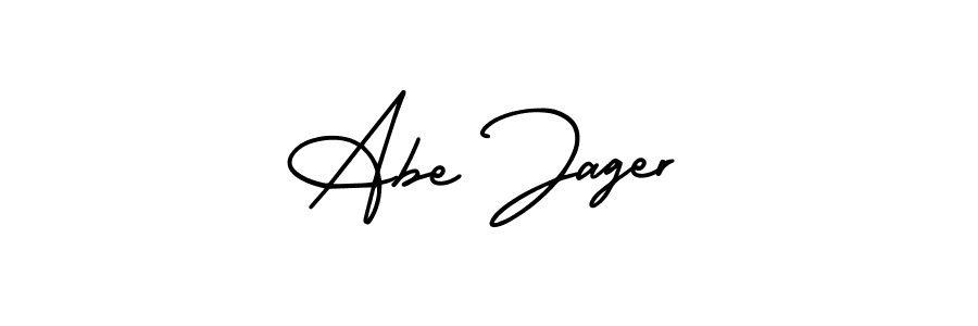 How to make Abe Jager signature? AmerikaSignatureDemo-Regular is a professional autograph style. Create handwritten signature for Abe Jager name. Abe Jager signature style 3 images and pictures png